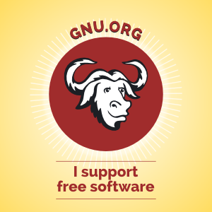 I support free software