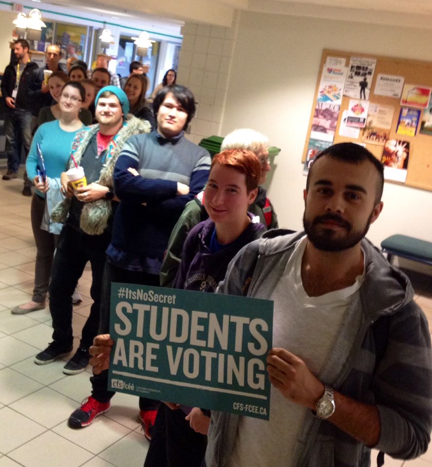 Students are VOTING!